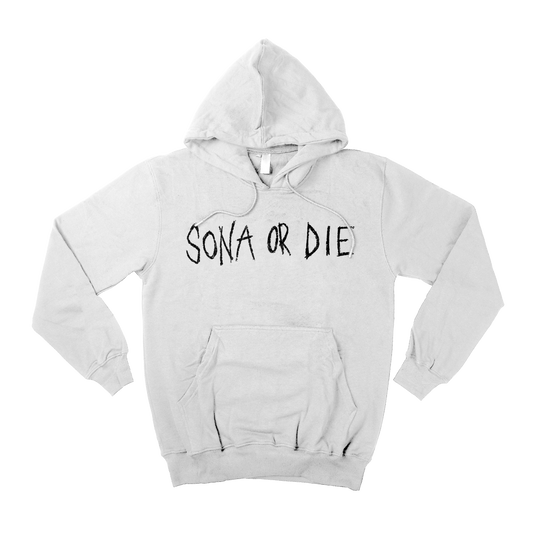 Sona Or Die Hoodie (OG) White