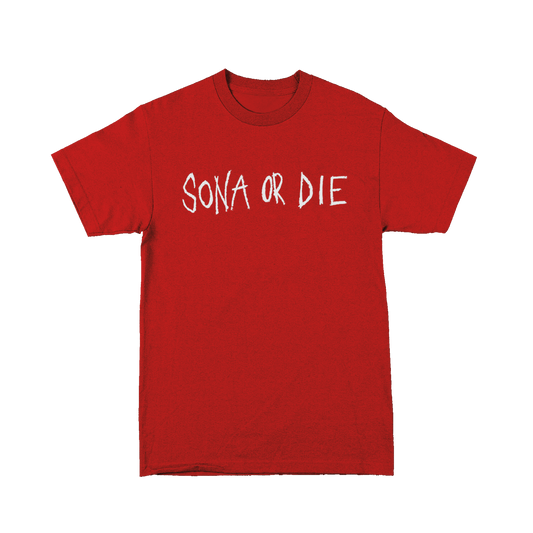 Sona Or Die T-Shirt (OG) Red LTD